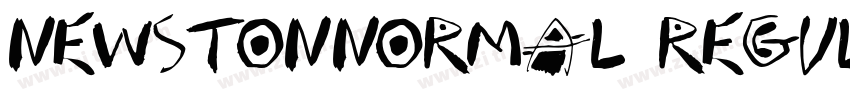 NewstonNormal Regula字体转换